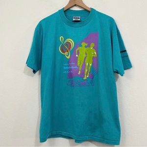 Hanes Fifty Fifty Vintage Men’s XL 1992 Big Sur Marathon Running Shirt